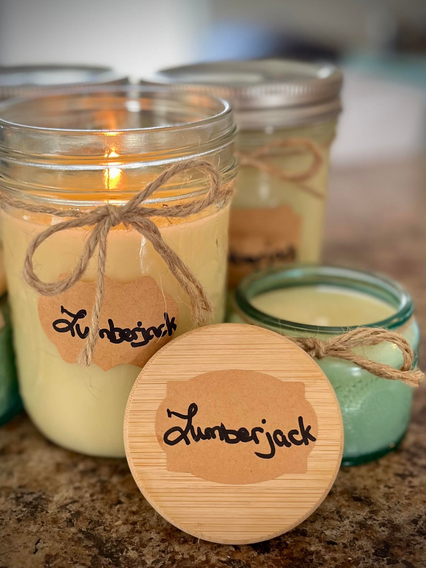Beef Tallow Candles: A long, clean burning candle FULL of fragrance!