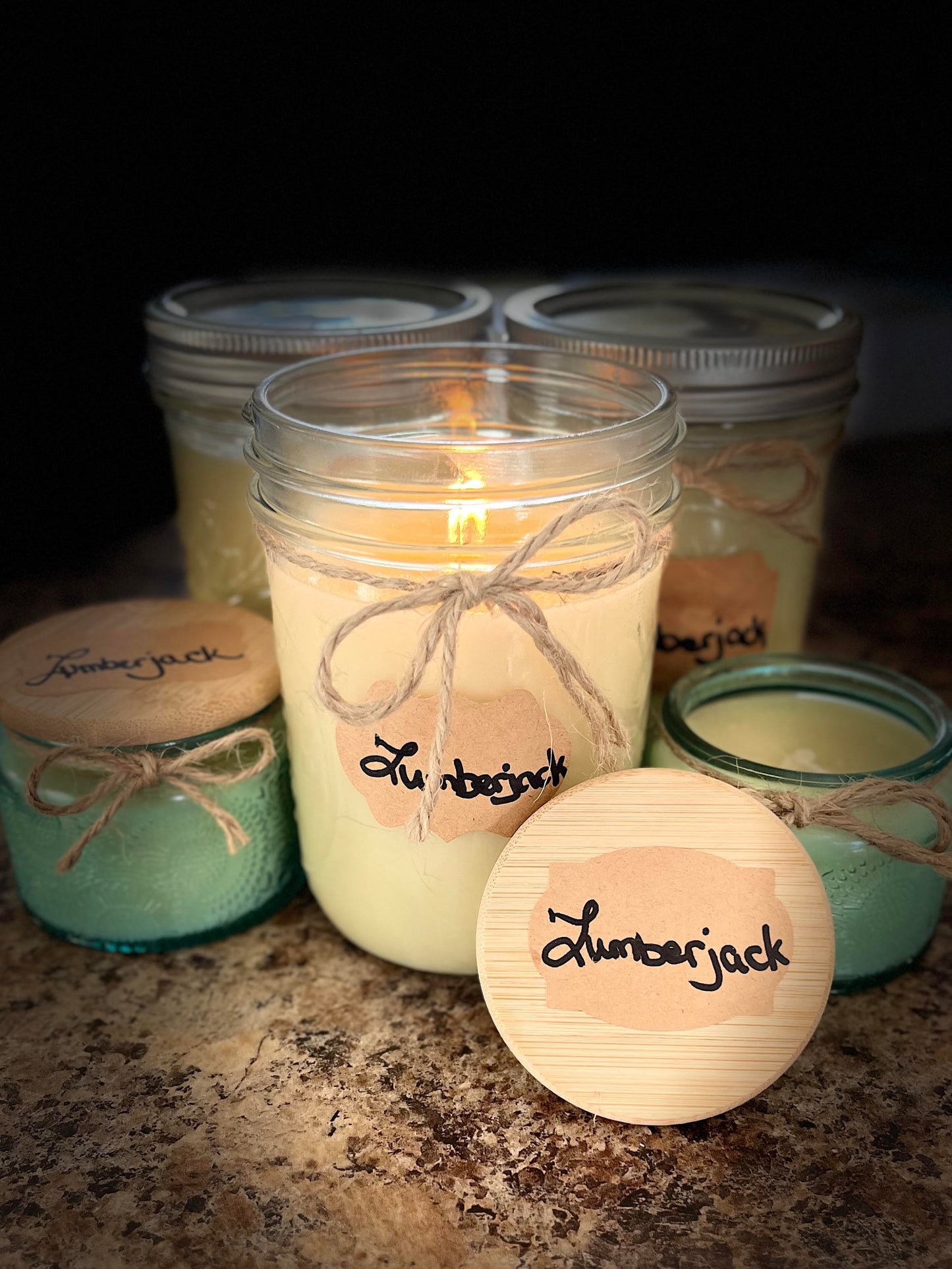 Tallow Candles: A long, clean burning candle FULL of fragrance!