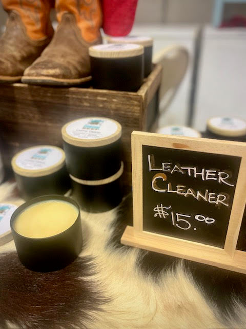 Tallow Leather Cleaner: 100% Natural & EASY to apply!