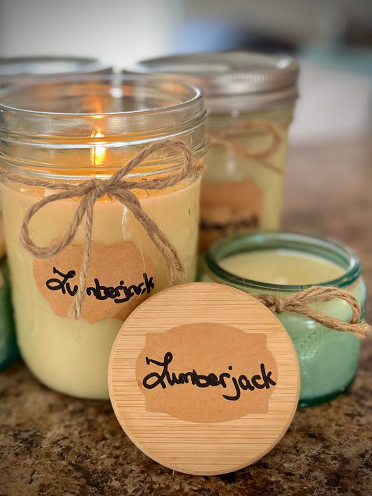 Beef Tallow Candles: A long, clean burning candle FULL of fragrance!